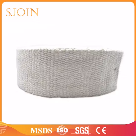 Materiale da costruzione in nastro in fibra ceramica resistente al calore rinforzato in acciaio inossidabile per fornace